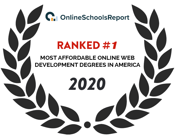 2020 Online school report - Most Affordable Online Web Development Degrees