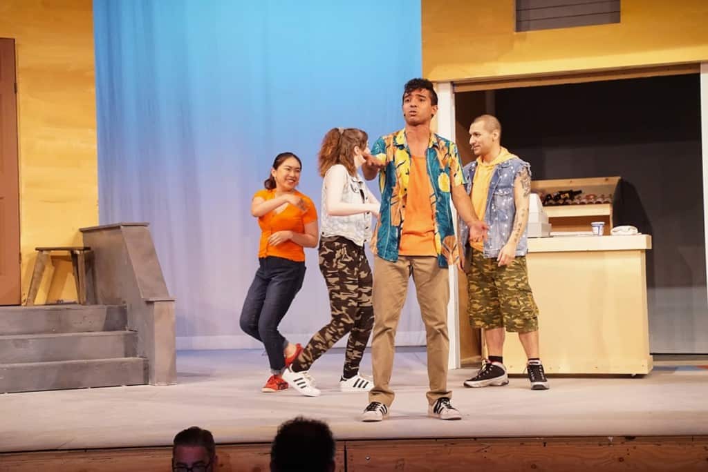 In the Heights stage by Academy of Art