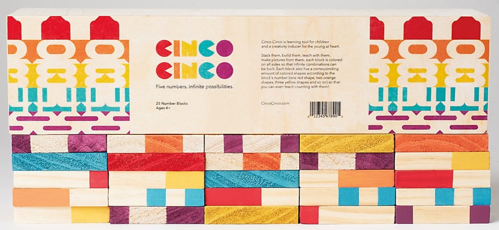 Academy Graphic Design graduate Celina Oh’s Cinco Cinco wooden block set was recognized by Communications Arts in its Annual Design Competition.