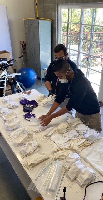 University School of Fashion Students Team Up to Make Face Masks for the Underserved Giving Back to the San Francisco Community During Covid-19
